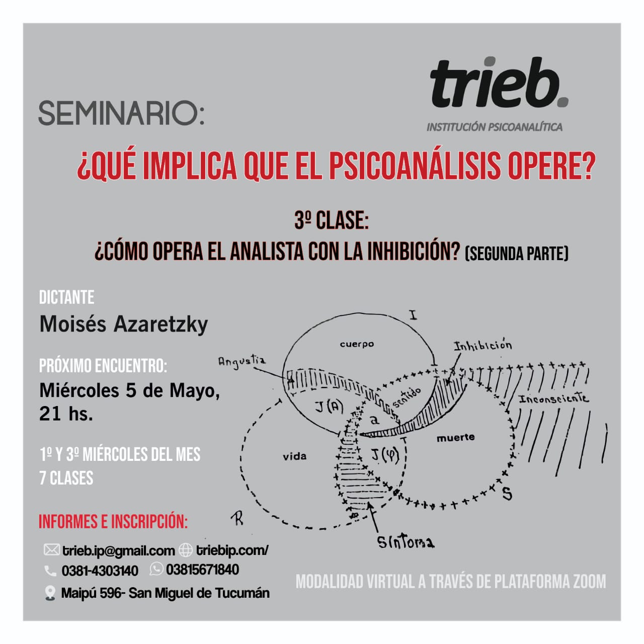 En este momento estás viendo «Seminario ¿Qué implica que el psicoanálisis opere?»