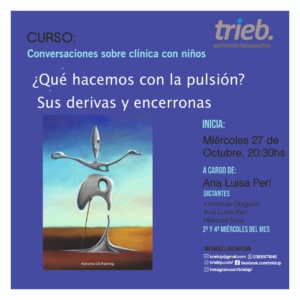 Lee más sobre el artículo Curso: Conversaciones sobre clínica con niños. ¿Qué hacemos con la pulsión? Sus derivas y encerronas
